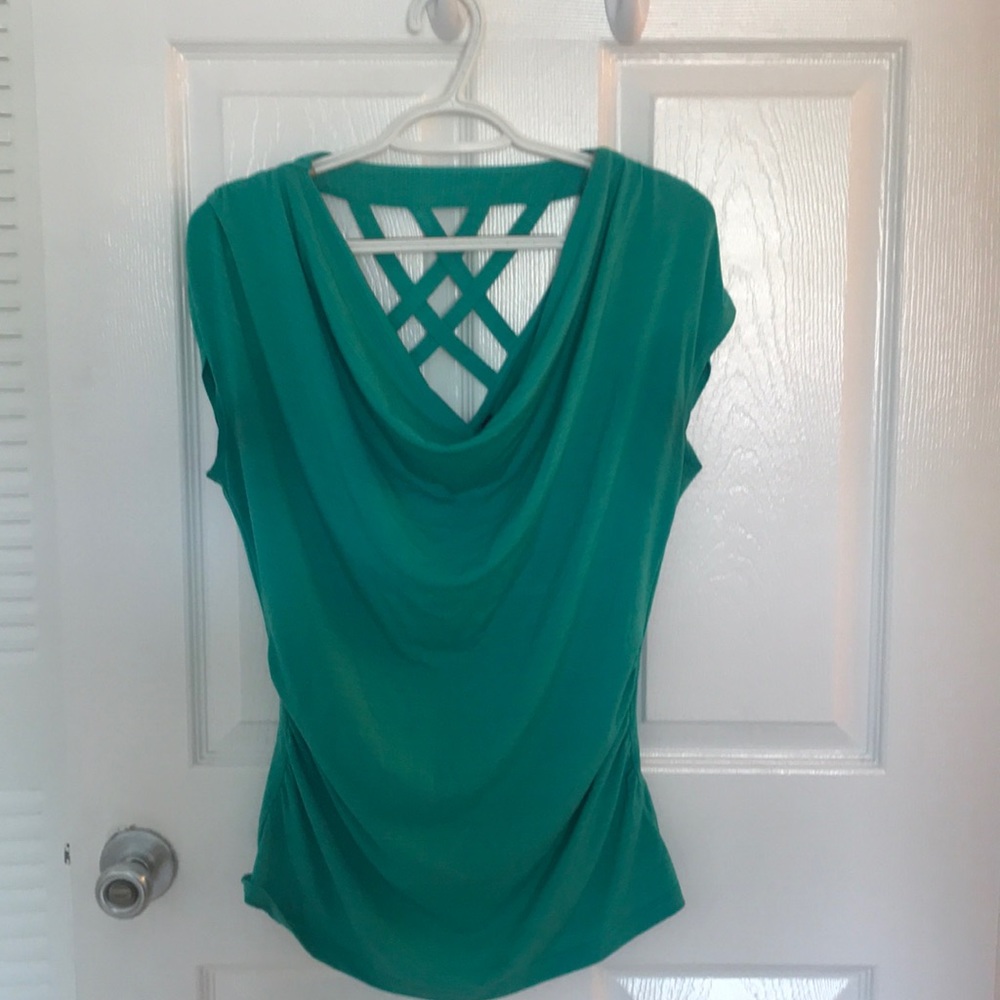 heartsoul cap sleeve fitted tee